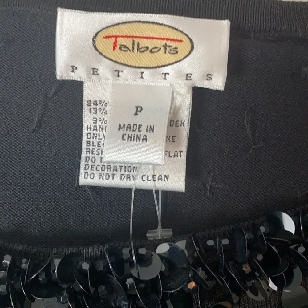 Talbots sequin top - Picture 7 of 9